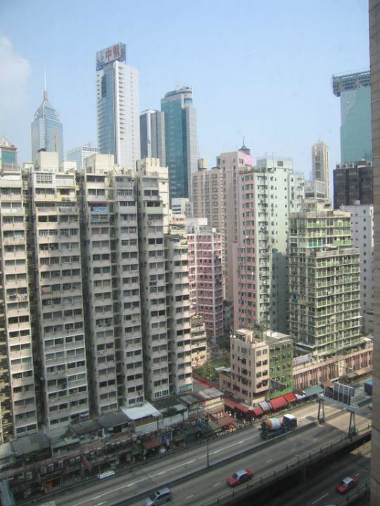 Ausblick vom Zimmer Holiday Inn Express Causeway Bay Hong Kong