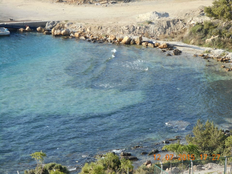 Z okna La Blanche Island Bodrum