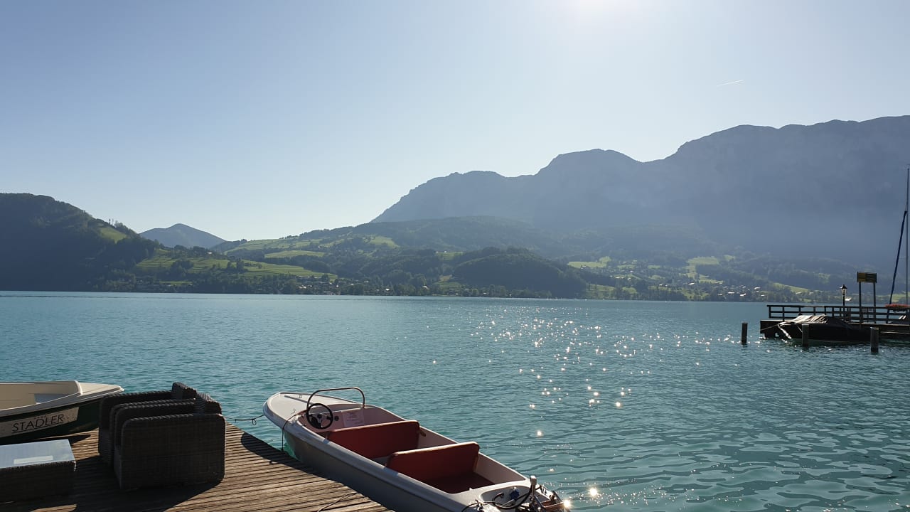 Ausblick Hotel Stadler am Attersee