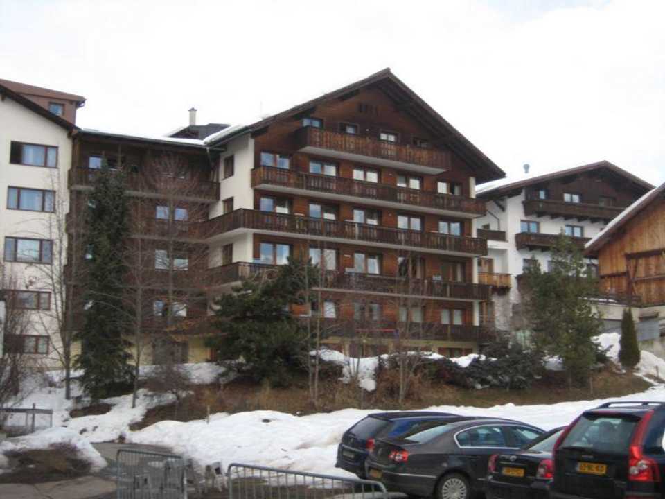 Hotel Rückseite Hotel Komperdell