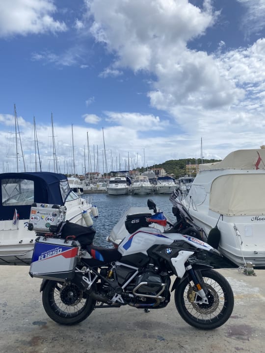 Außenansicht Apartments Olive trees