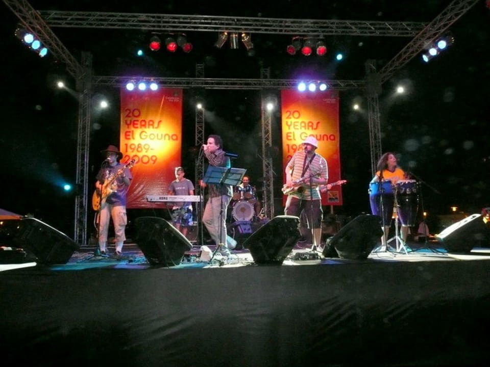 Frankies Flying live Band aus Europa Mövenpick Resort & Spa El Gouna