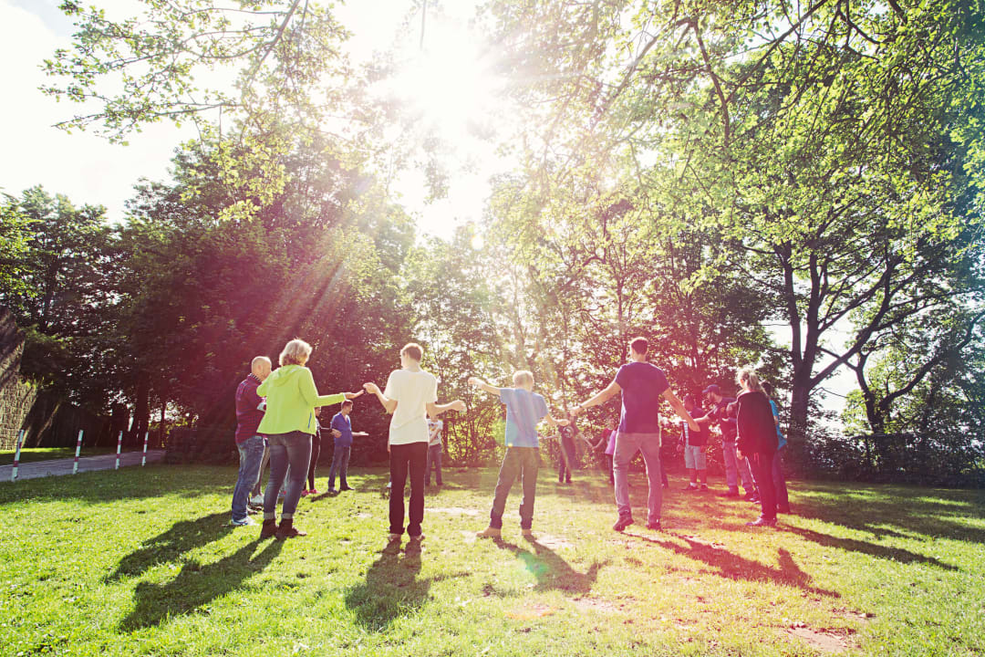 Gartenanlage DJH Jugendherberge Tecklenburg