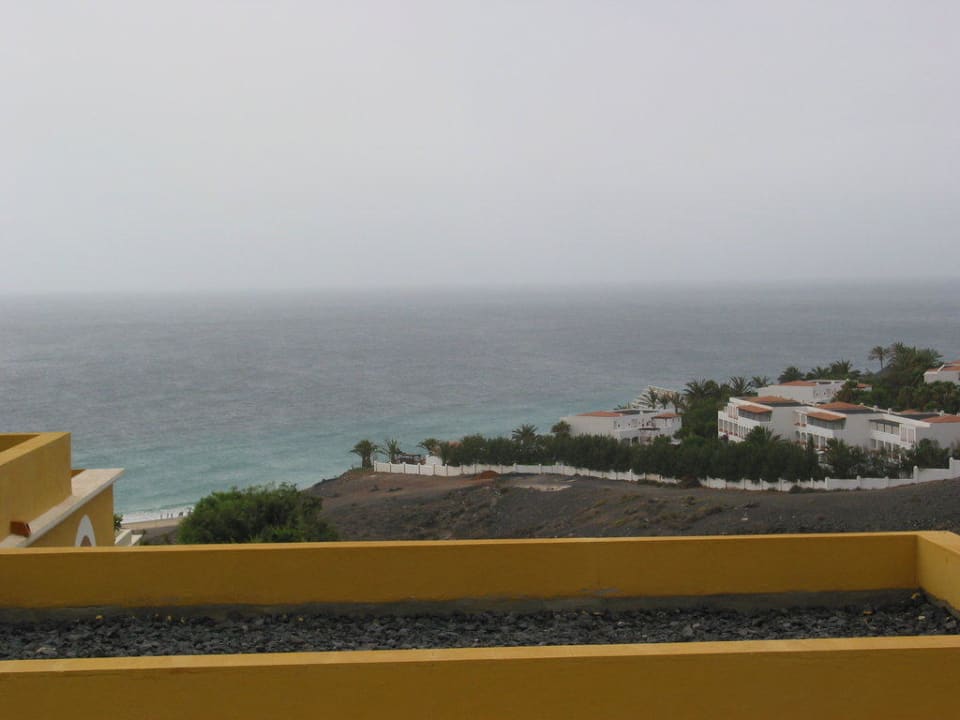Ausblick vom Balkon unseres Zimmers AluaVillage Fuerteventura