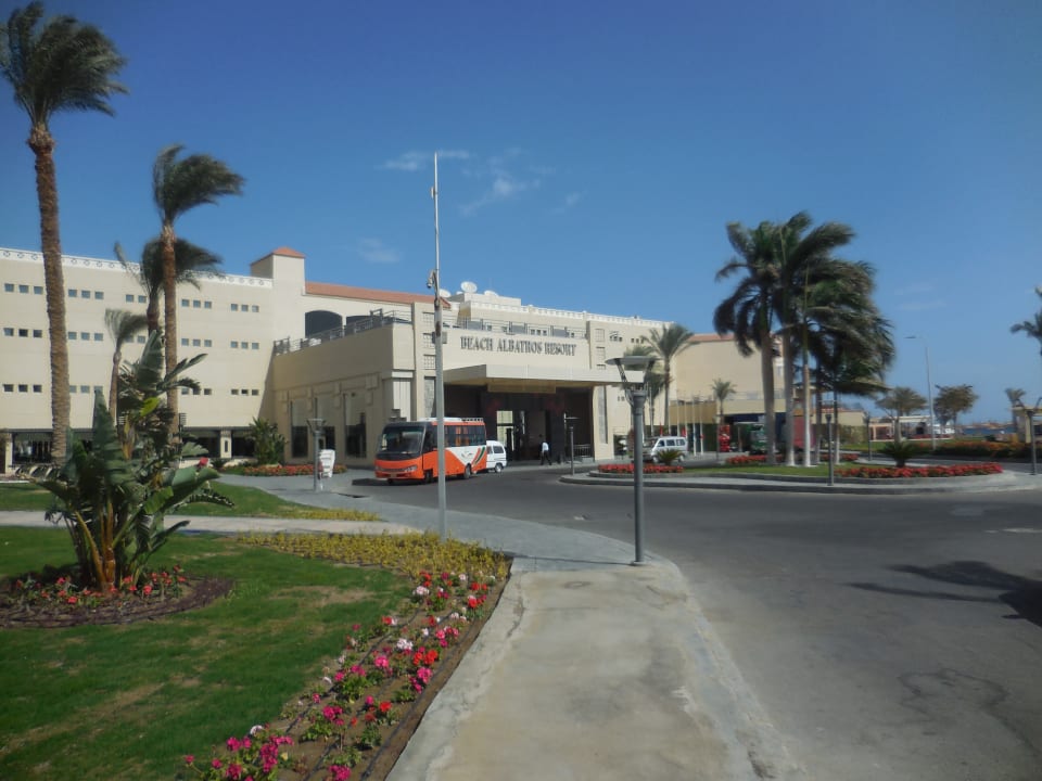 Haupteingang Beach Albatros Resort