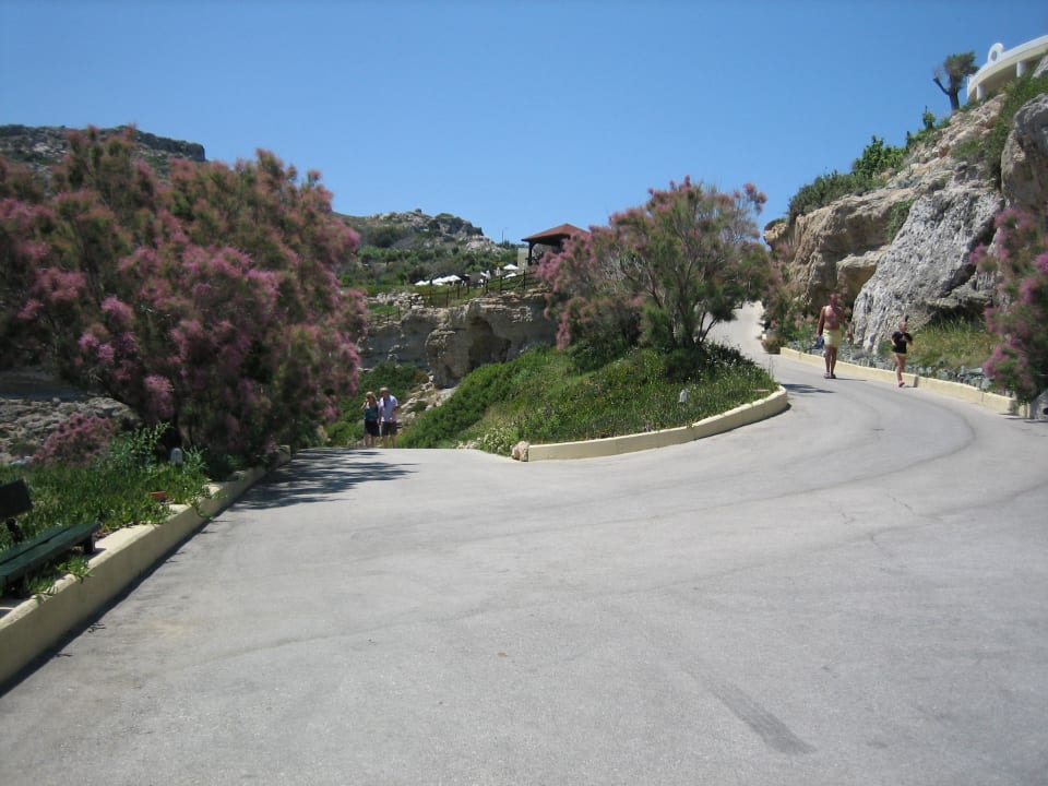 Weg zum Strand Hotel Kalithea Mare Palace