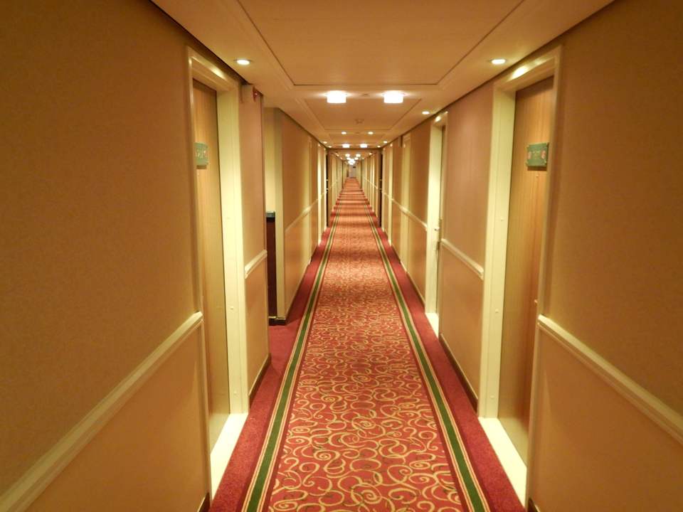 Korytarz hotelowy Hotel Aberdeen Marriott