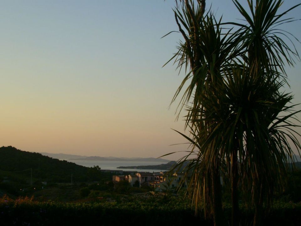 Blick aus dem Restaurant Hotel Pulicinu