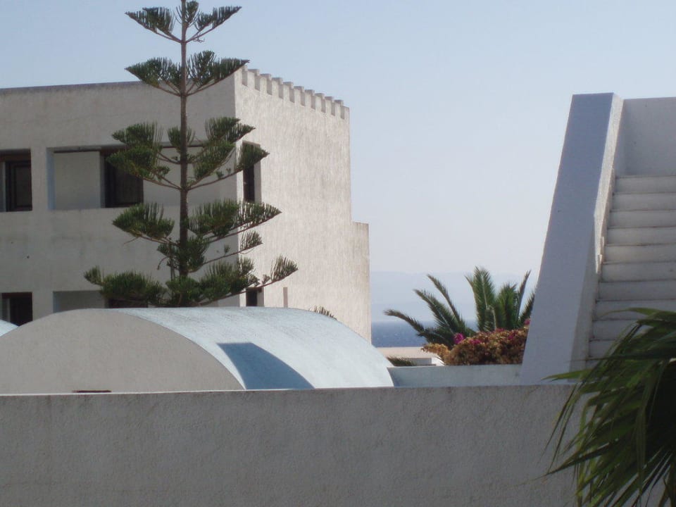 Blick vom Balkon TUI BLUE Oceanis Beach and Spa Resort