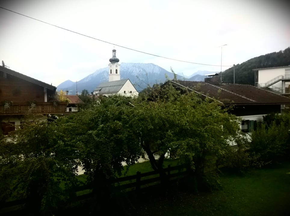 Tolle Aussicht. Hotel Garni Großfuchsenhof