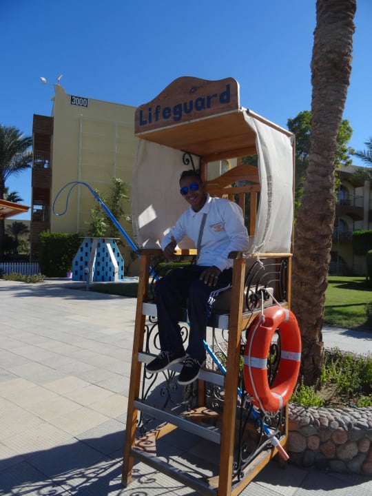 Rettungsschwimmer immer auf dem Posten Desert Rose