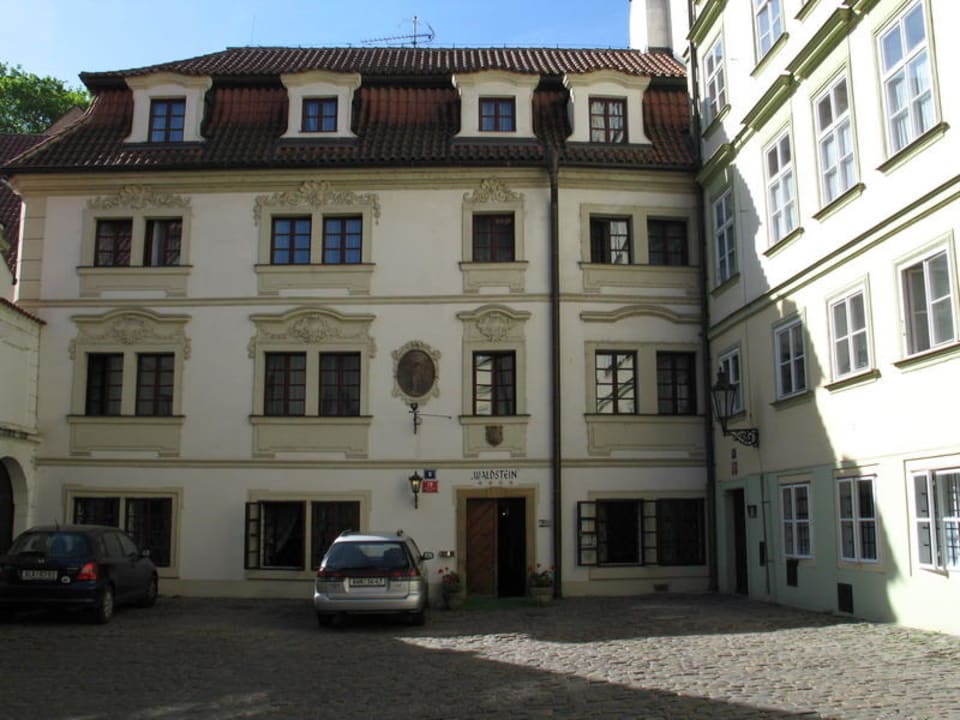 Blick aufs Hotel Hotel Waldstein