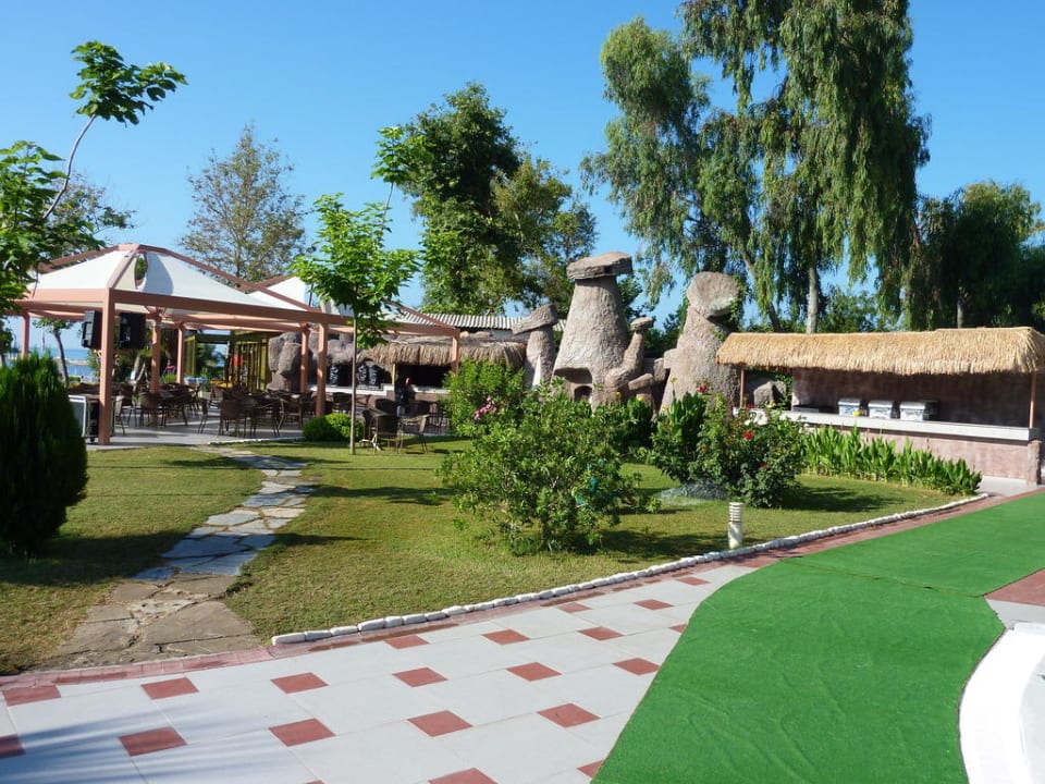 Blick auf Bar etc. Sentido Lycus Beach