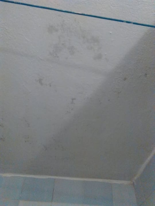 Plesn na suficie lazienki Centrum Kongresów i Rekreacji Orle Gniazdo