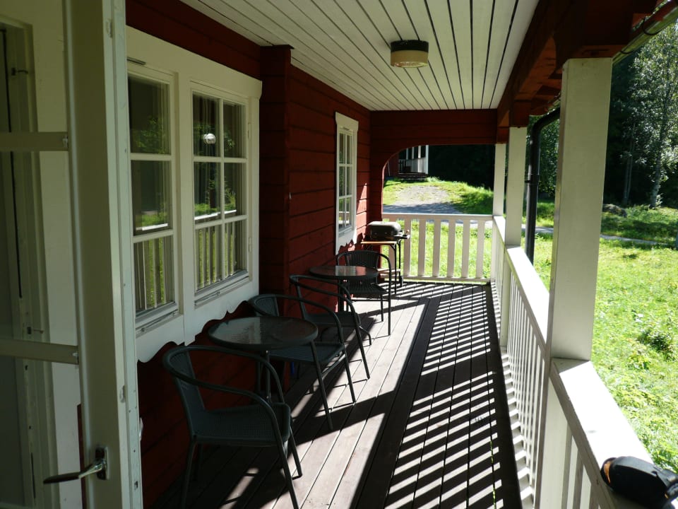 Balkon Ferienhaus Ferienanlage Säfsen