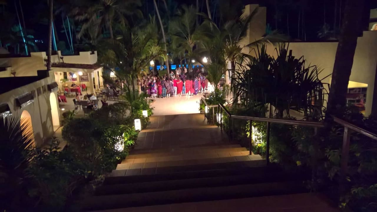 Die Treppe von oben TUI Blue Bahari Zanzibar