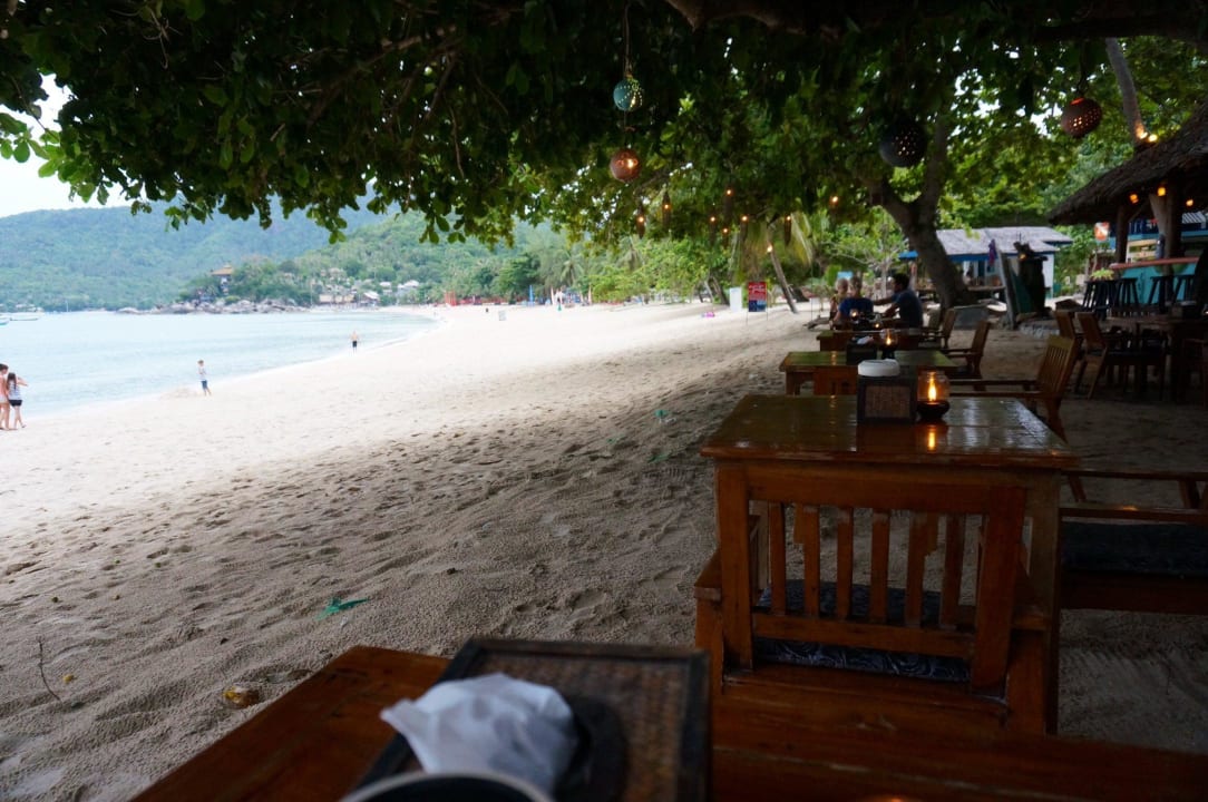 Essen am Strand Panviman Resort Koh Phangan