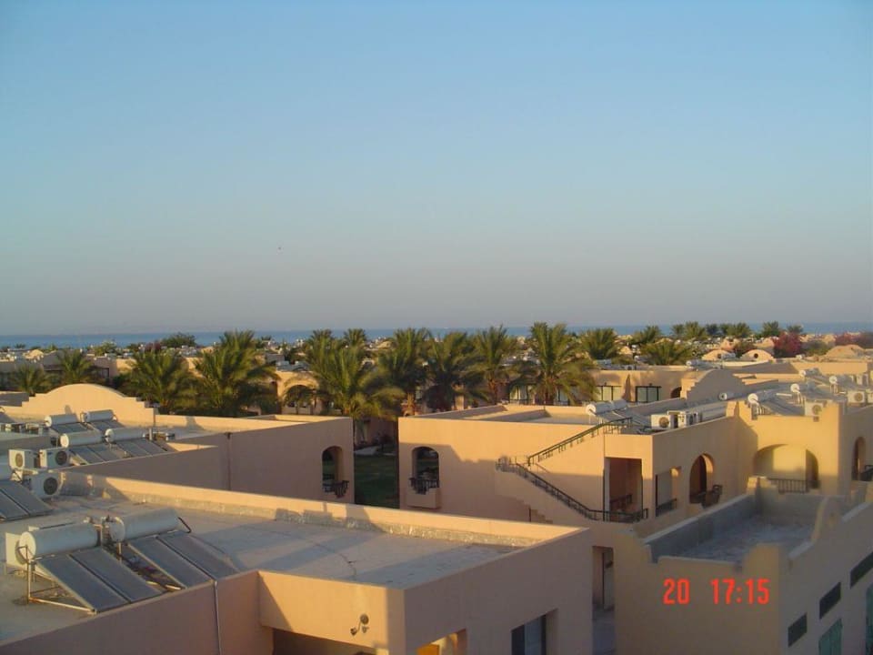 Blick vom Dach Ali Baba Palace Resort