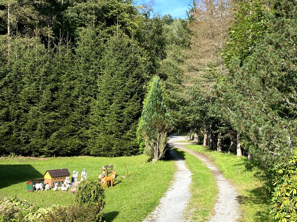Gartenanlage Pension Mittelndorfer Mühle