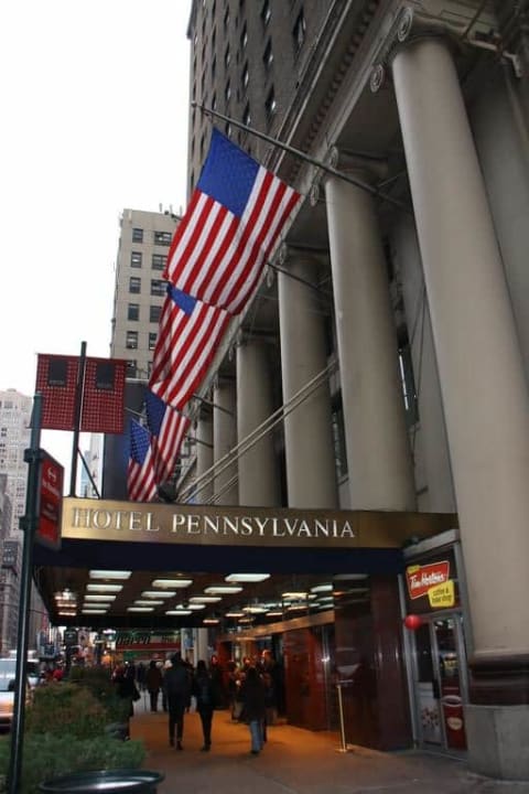 Außenansicht New York's Hotel Pennsylvania
