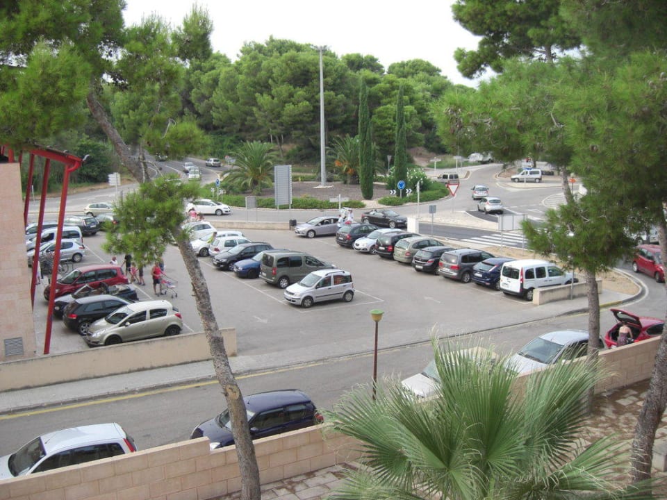 Vom Balkona aus gegenüber ist auch der große Erosk Apartments Platja Pins