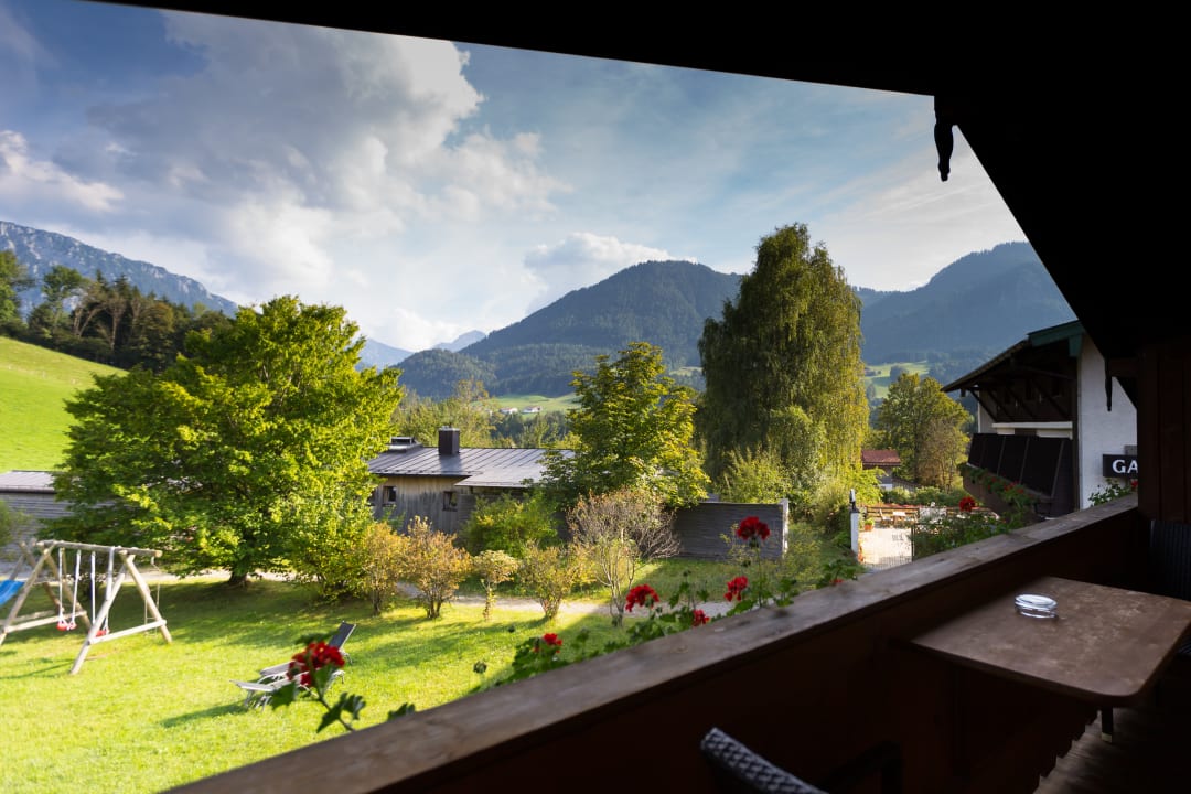 Ausblick Landhotel Maiergschwendt