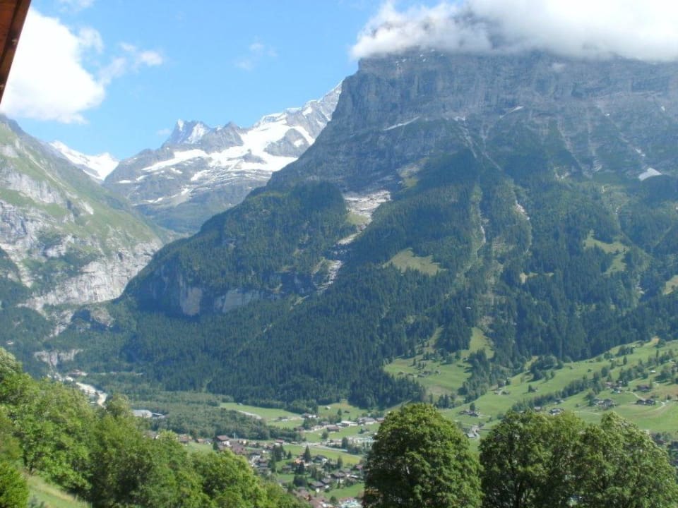 Blick auf das Gletscherdorf FeWo Chalet Heimat