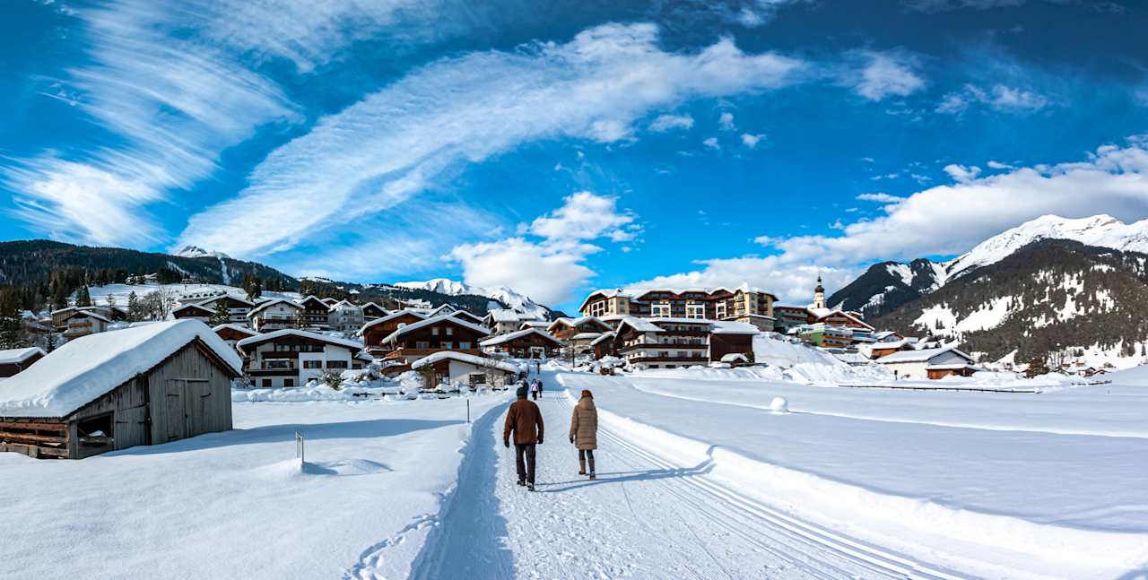 Außenansicht Hotel Post Lermoos