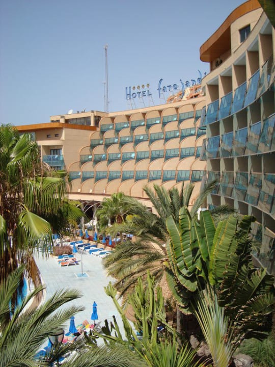 Vom Balkon aus aufgenommen MUR Hotel Faro Jandia & Spa Fuerteventura