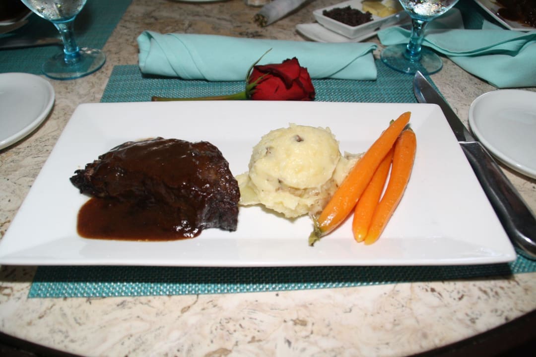 Unser Hochzeitessen Hotel Palms on the Ocean