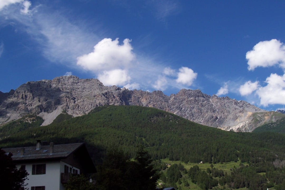 Blick vom Garten nach Osten Hotel Nevada