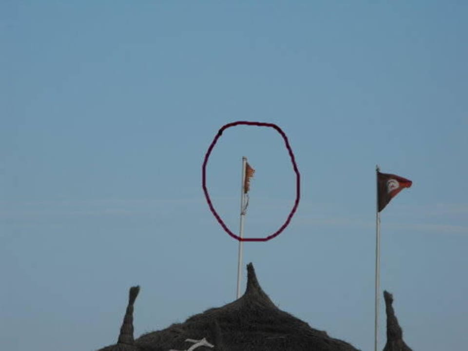 Da fehlt die Warnfahne, Rettungsringe Movie Gate Miramar