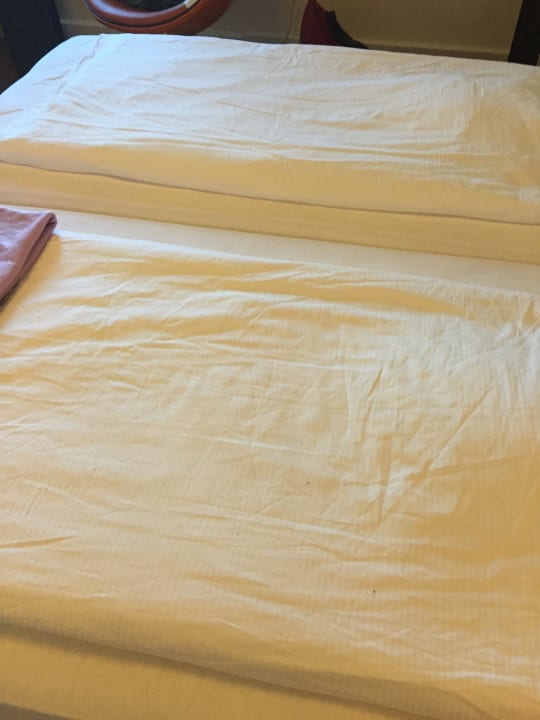 Frisch gemachte Betten Hotel Das Strandhaus