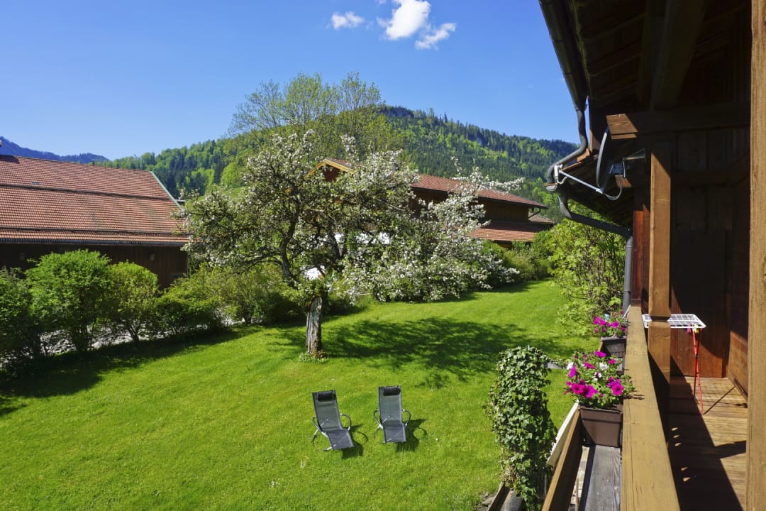 Gartenanlage Ferienwohnung Obersteinberg-Hof