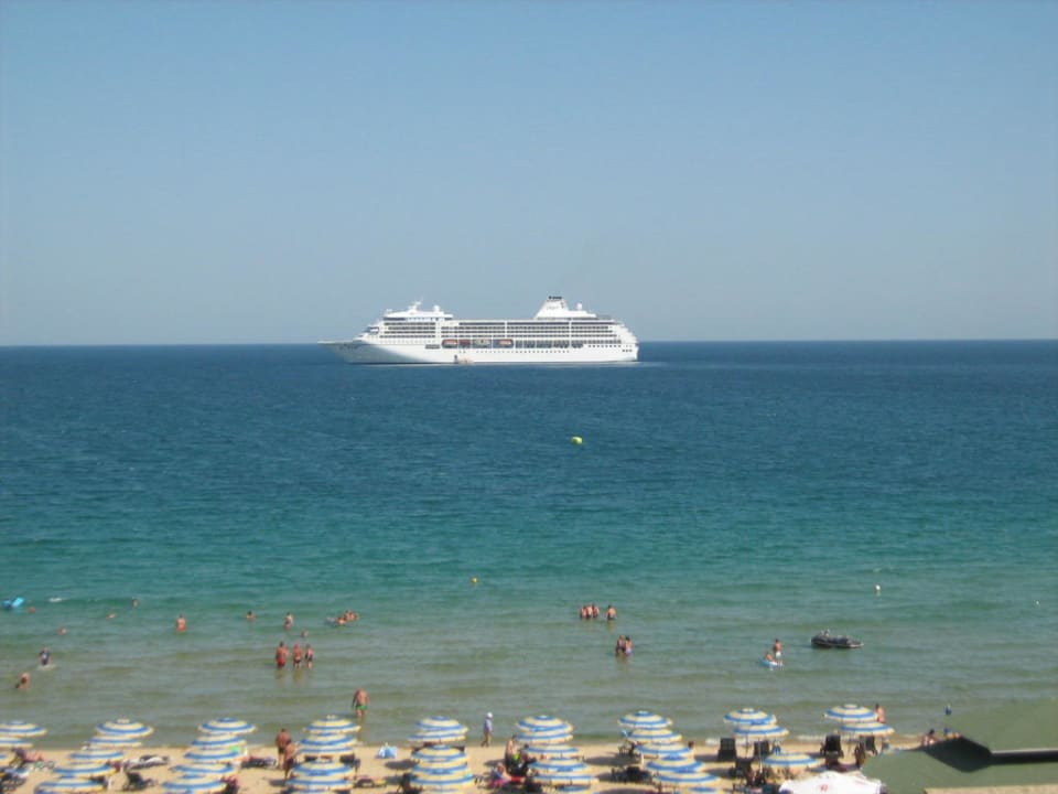 Widok z pokoju Hotel Bilyana Beach