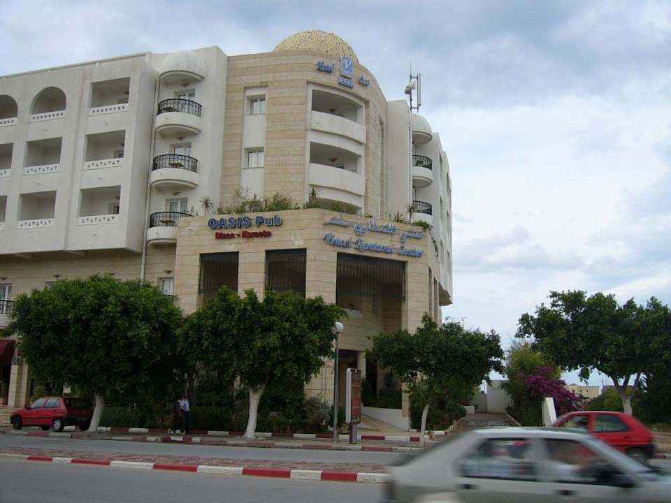 Haupteingang des Hotels Hotel El Kantaoui Center
