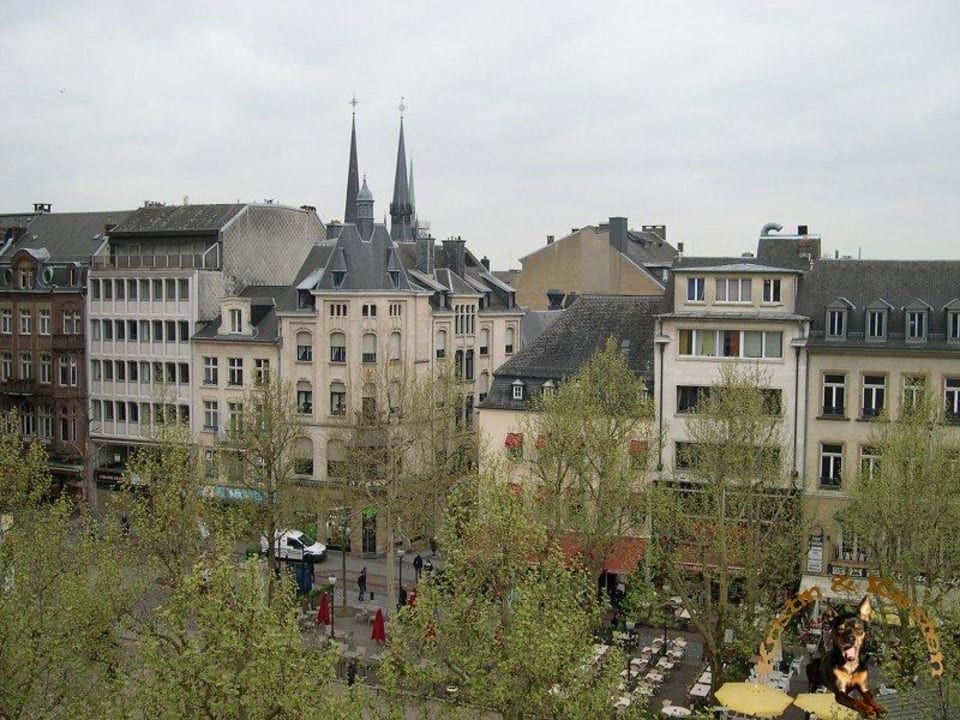 Ausblick Zimmer 54 Hotel Francais