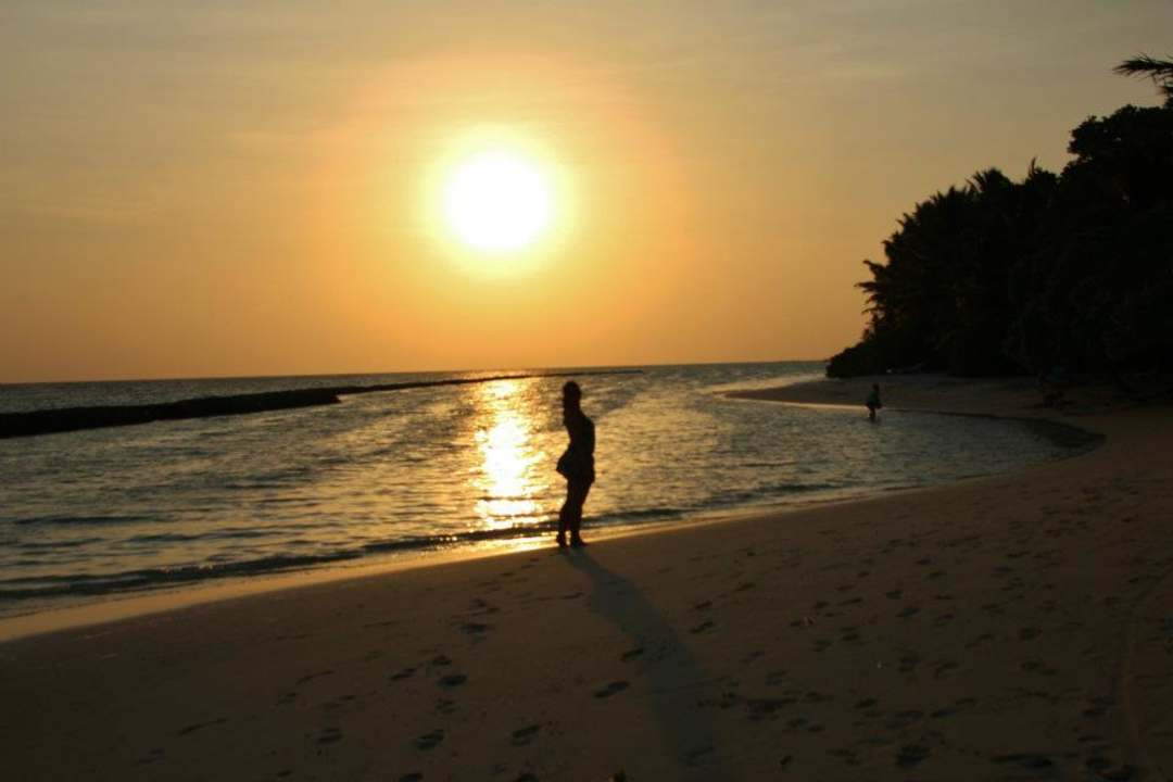 Sonnenuntergang  Kuramathi Maldives