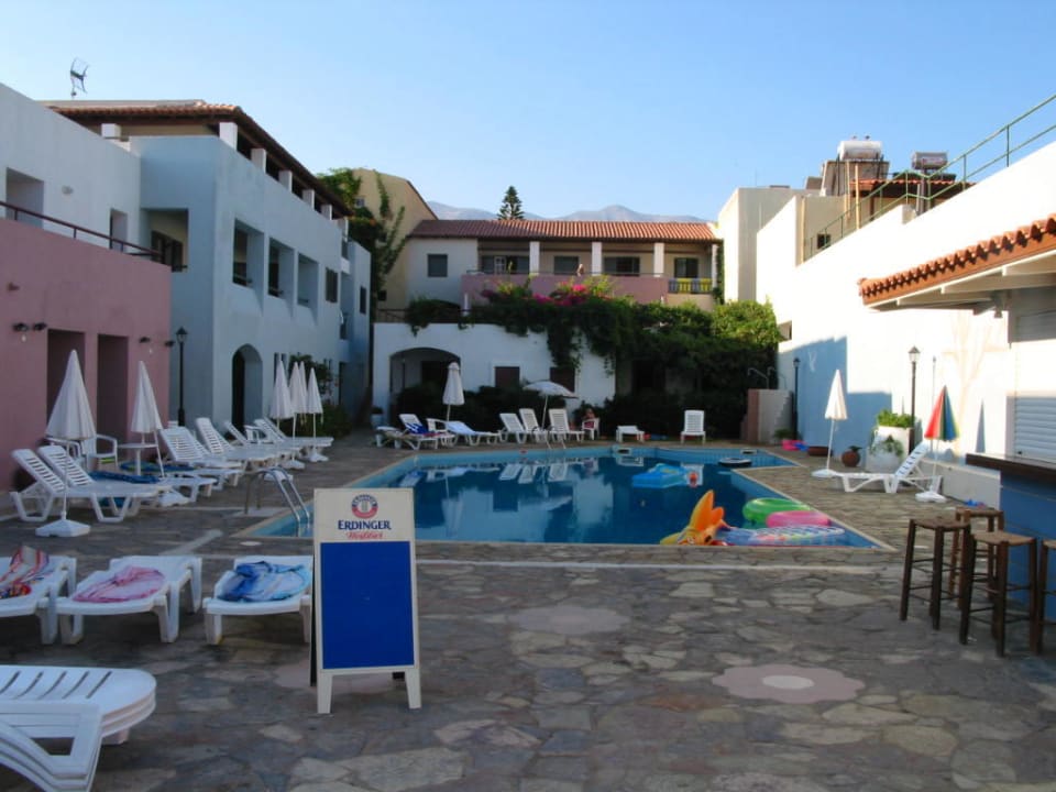 Blick von der Sonnenterrasse Hotel Sissi Rock