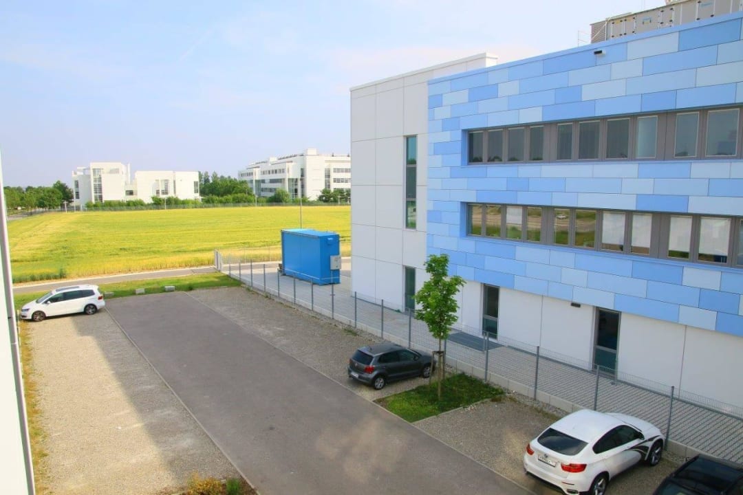 Blick aus dem Fenster Hotel IQ Ulm