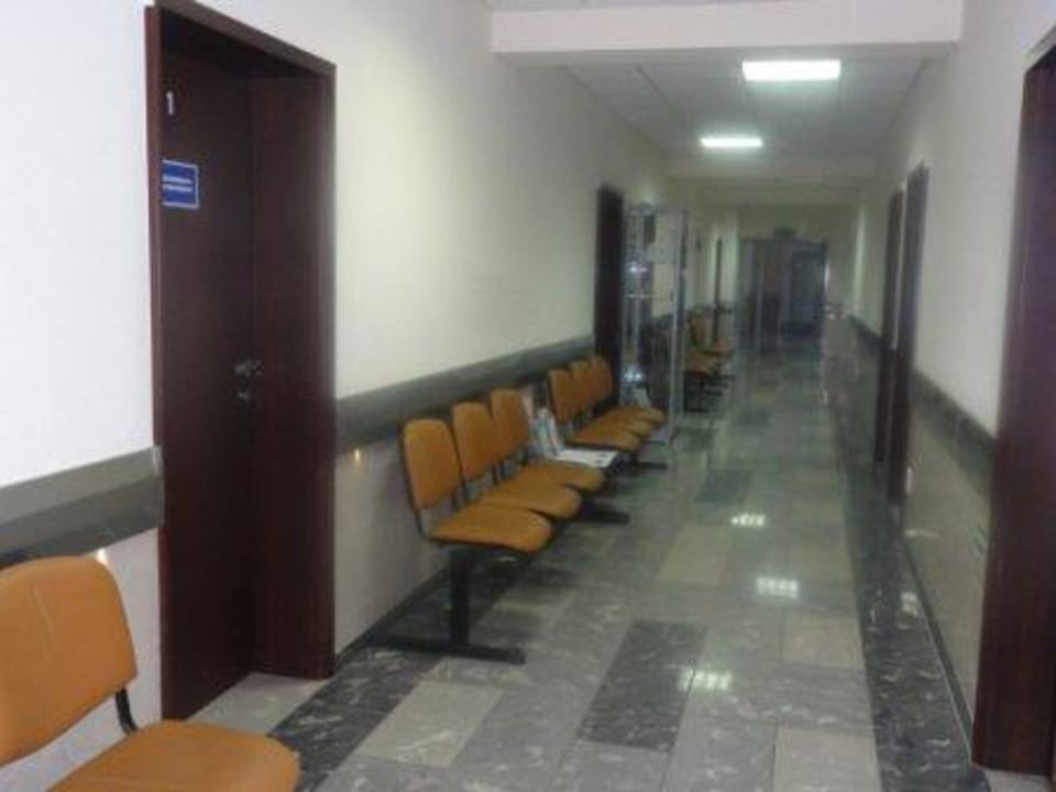 Flur zu den Behandlungsräumen Hotel Kurhaus Olymp Spa