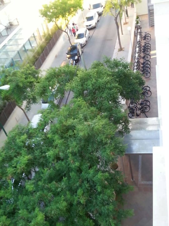 Blick vom Balkon BQ Apolo Hotel