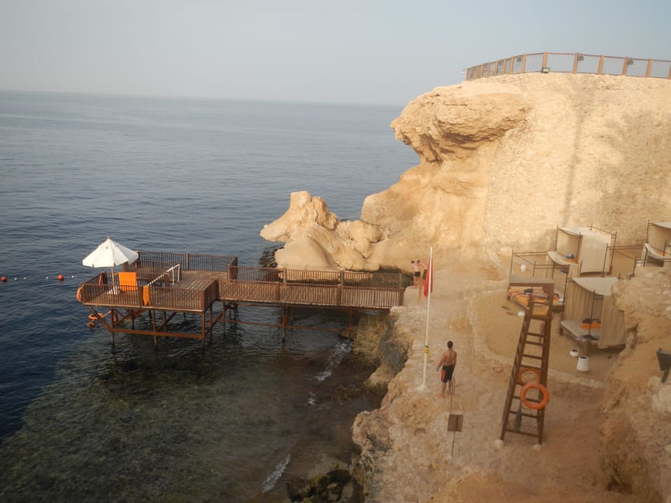 Blick Schnorchelsteg The Grand Hotel Sharm El Sheikh