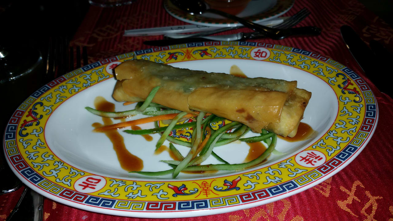 Frühlingsrolle im China Restaurant  Diamond Excellence Resort & Spa