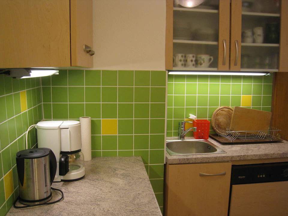 Küche im Ferienhaus Pension Wachahof