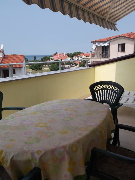 Balkon Ferienwohnung Pavicic