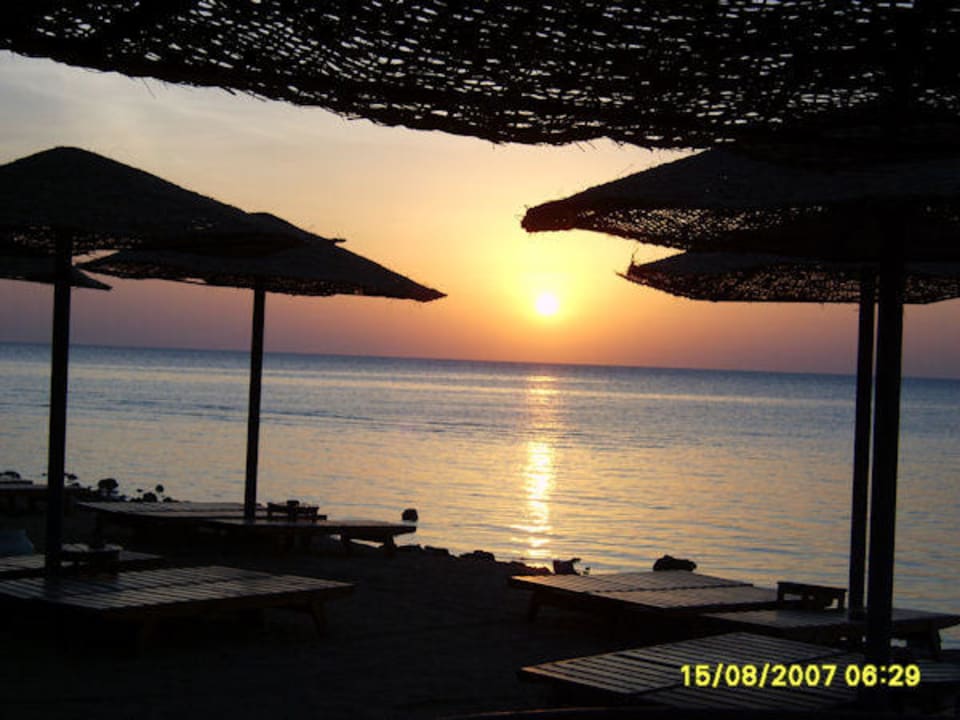 Sonnenaufgang am Roten Meer Makadi Palace