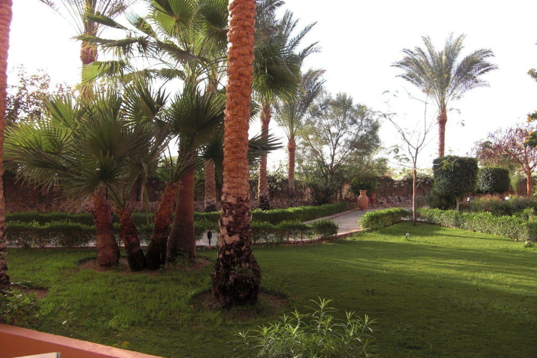 Ausblick von unserem Zimmer aus Jaz Makadi Oasis Resort