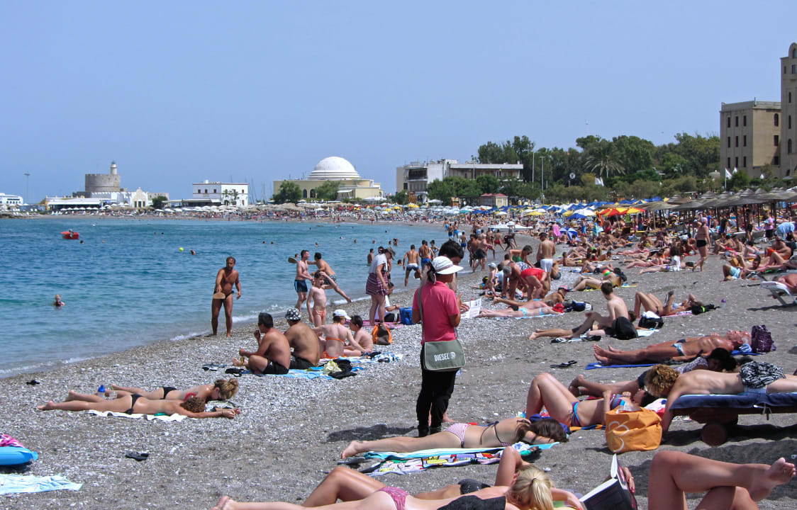 Aussicht Ibiscus Hotel Rhodos