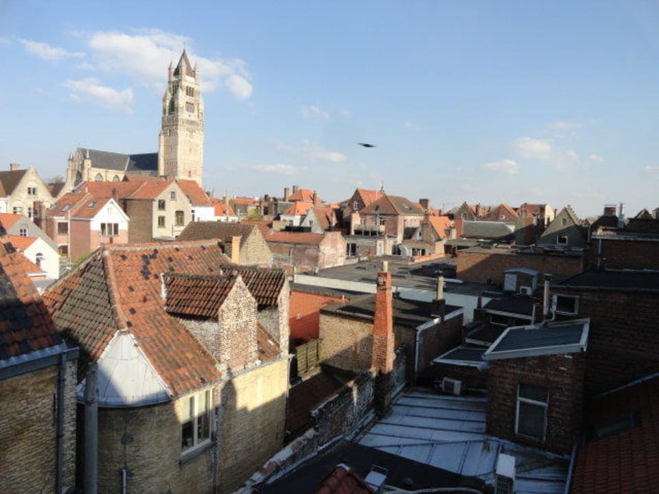 Blick aus em Zimmer Richtung Zentrum Hotel Lace de Markies